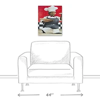 Happy Chef 16" x 20" Canvas Wall Art