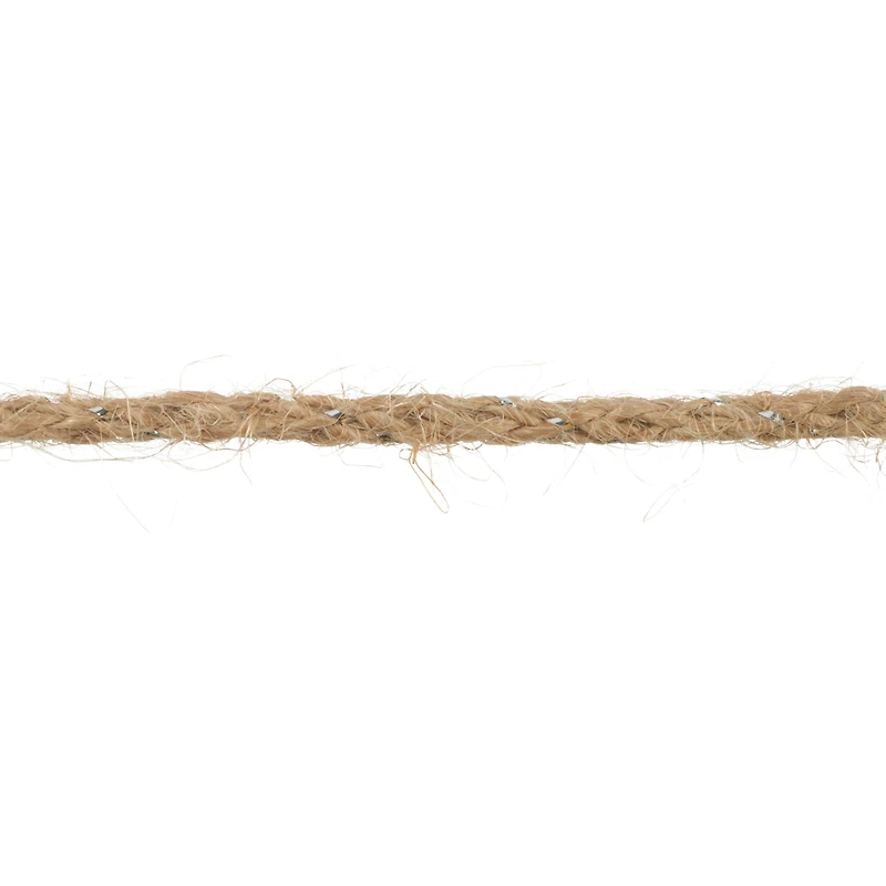 0.15" x 10yd. Metallic Jute Trim Ribbon by Celebrate It®