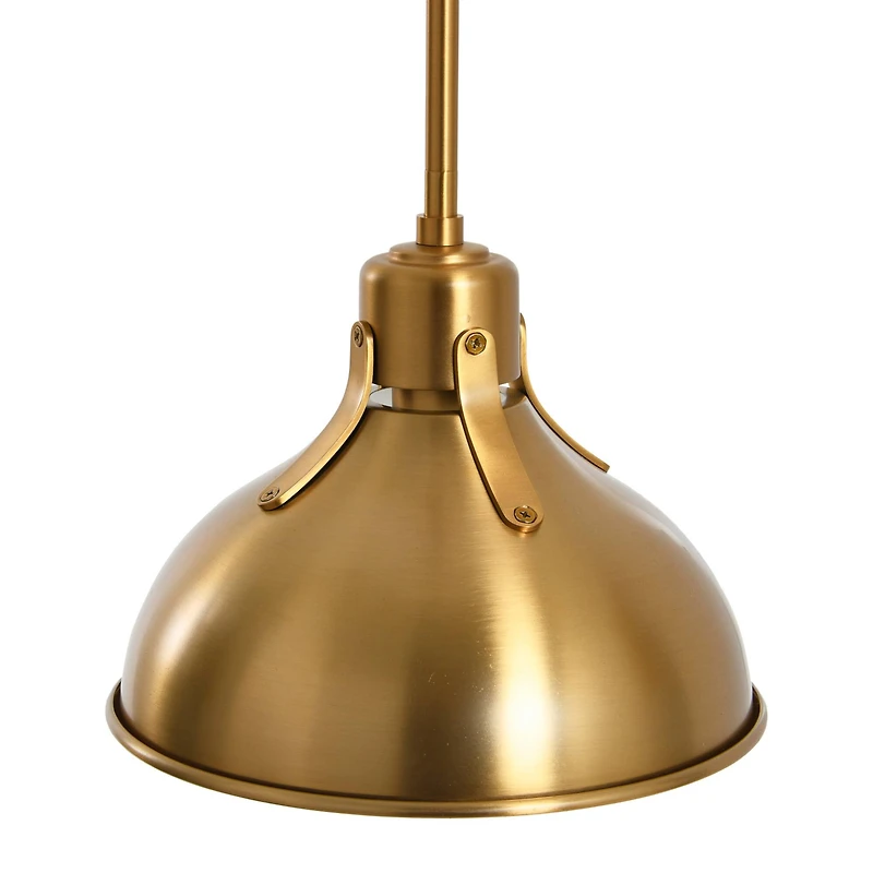 Hello Honey® Robert Stevenson Lighting Cooper 10" Brushed Gold Metal Ceiling Light