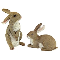 Design Toscano Bashful & Hopper Garden Bunnies Collection Set