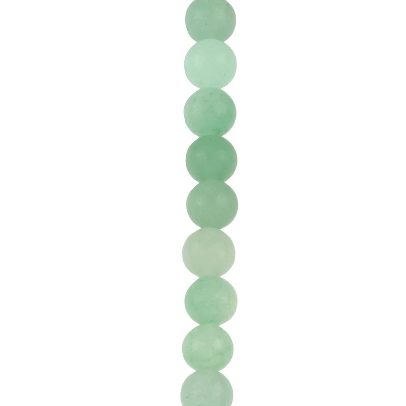Green Matte Aventurine Round Beads, 7.5mm by Bead Landing™