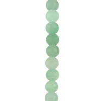 Green Matte Aventurine Round Beads, 7.5mm by Bead Landing™