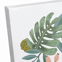 Tropical Leaves Canvas Wall Art