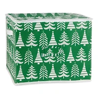 DII® Triple Christmas Tree Print Large Ornament Storage
