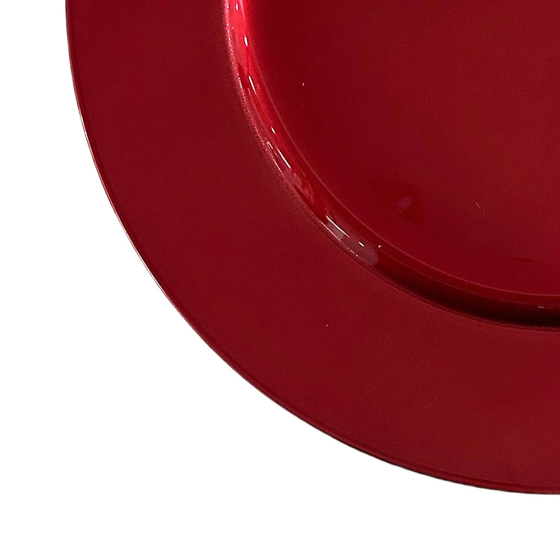 13" Red Charger Plate by Celebrate It™