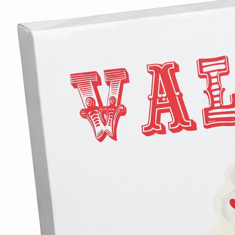 Cupid Candy Hearts 16" x 16" Canvas Wall Art