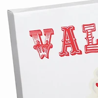 Cupid Candy Hearts 16" x 16" Canvas Wall Art