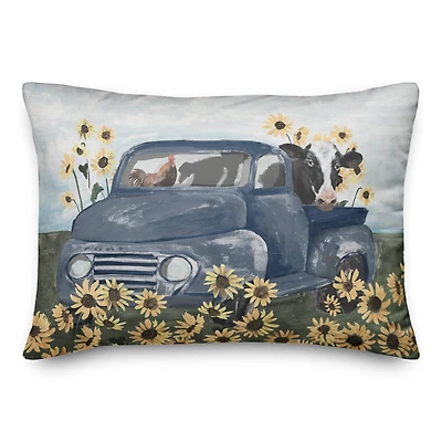 Farmhouse Animals 20" x 14" Indoor/Outdoor Pillow