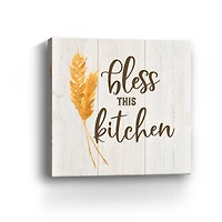 Farm Life I Bless This Kitchen Canvas Giclee