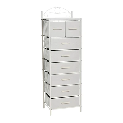 Household Essentials Victoria 54" 8-Drawer Narrow Dresser