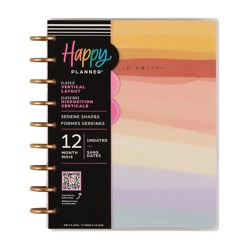 The Classic Happy Planner® Serene Shapes