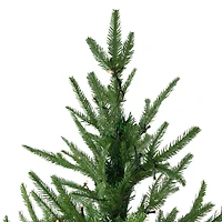 7.5ft. Pre-Lit Silverthorne Fir Artificial Christmas Tree, Clear Lights