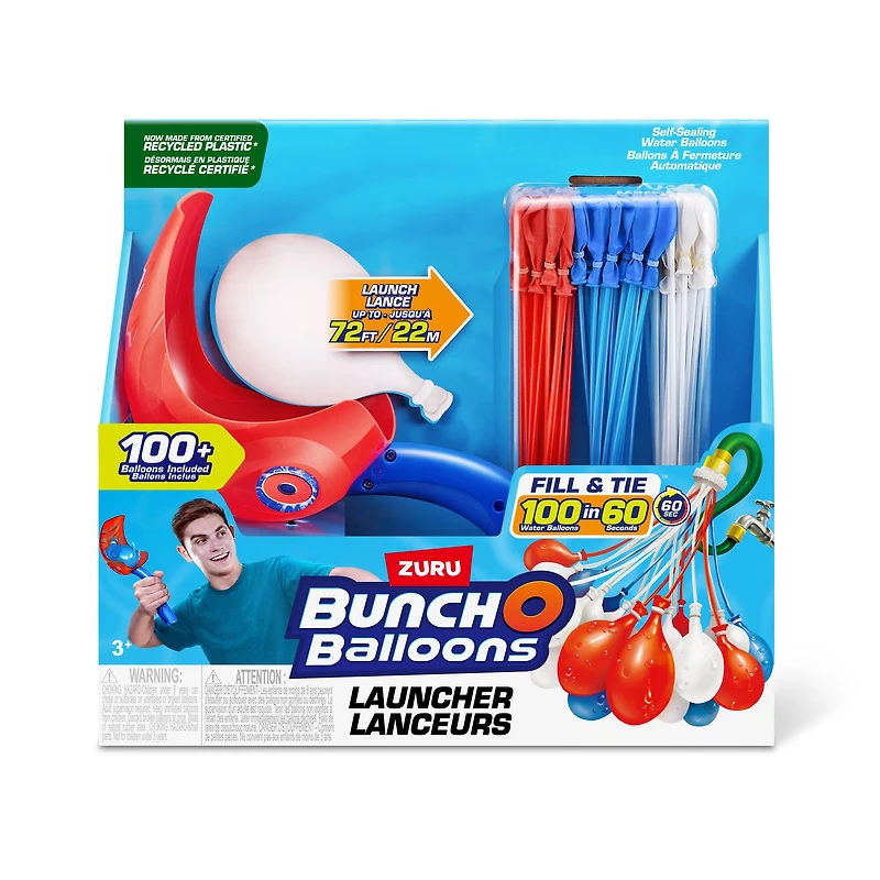 Zuru Bunch O Balloons Red, White & Blue Launcher Set