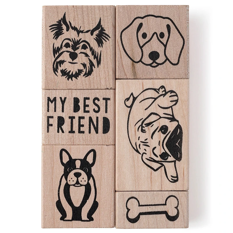 Dogs Wood Stamp Set by Recollections™