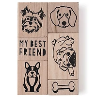 Dogs Wood Stamp Set by Recollections™