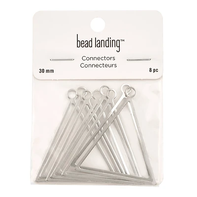 12 Packs: 8 ct. (96 total) Triangle Connectors by Bead Landing™