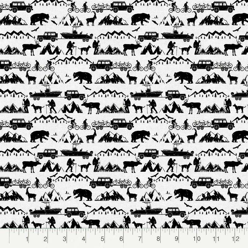 12 Pack: Fashion Fabric Bundle by Loops & Threads™