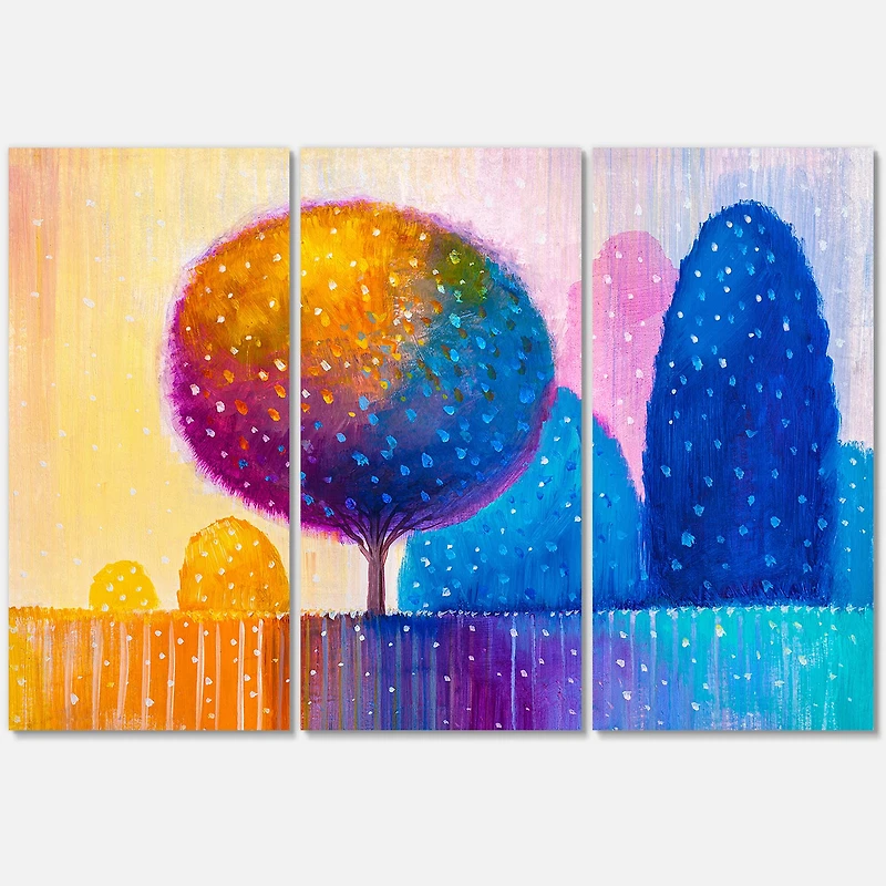 Designart - Colourful Ornamental Trees X