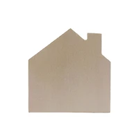 3.5" Chunky House Plywood Shape by Make Market®