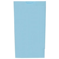 JAM Paper Baby Blue Medium Kraft Lunch Bags, 500ct.