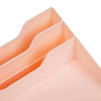 Mind Reader Desktop Organizer, Vertical File Holder, Paper Trays, Office, Plastic