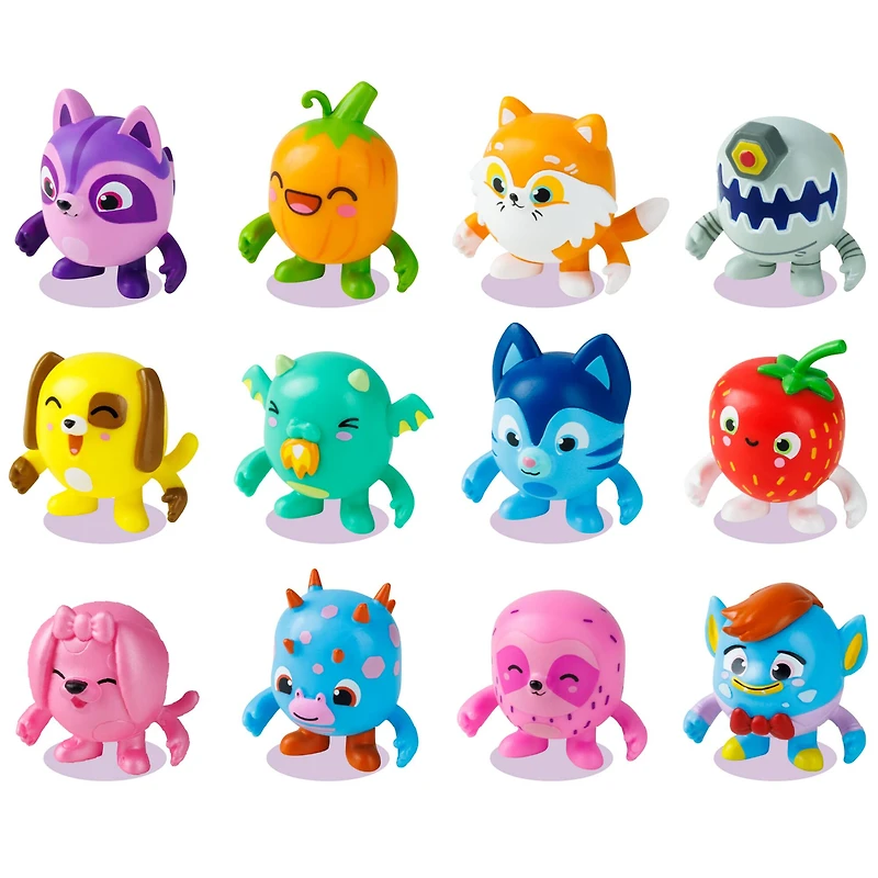 Piñata Smashlings Rainbow Whale Edition Box B Deluxe Collectible Figure Set