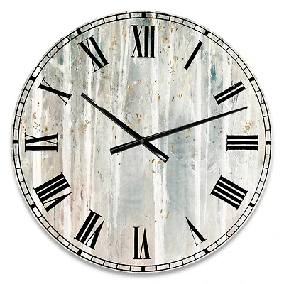 Designart 'A Woodland Walk Into The Forest Iii Traditional Wall Clock