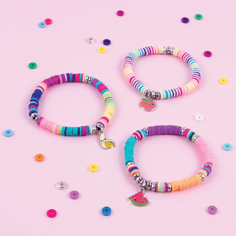 Make It Real Mixed Heishi Beads with Storage Case Activity Kit