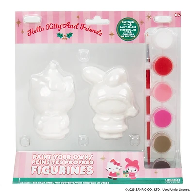 Hello Kitty® & Friends Paint-Your-Own Holiday Figurines Kit
