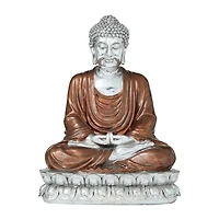 Copper Polystone Eclectic Sculpture, 16" x 12" x 9"