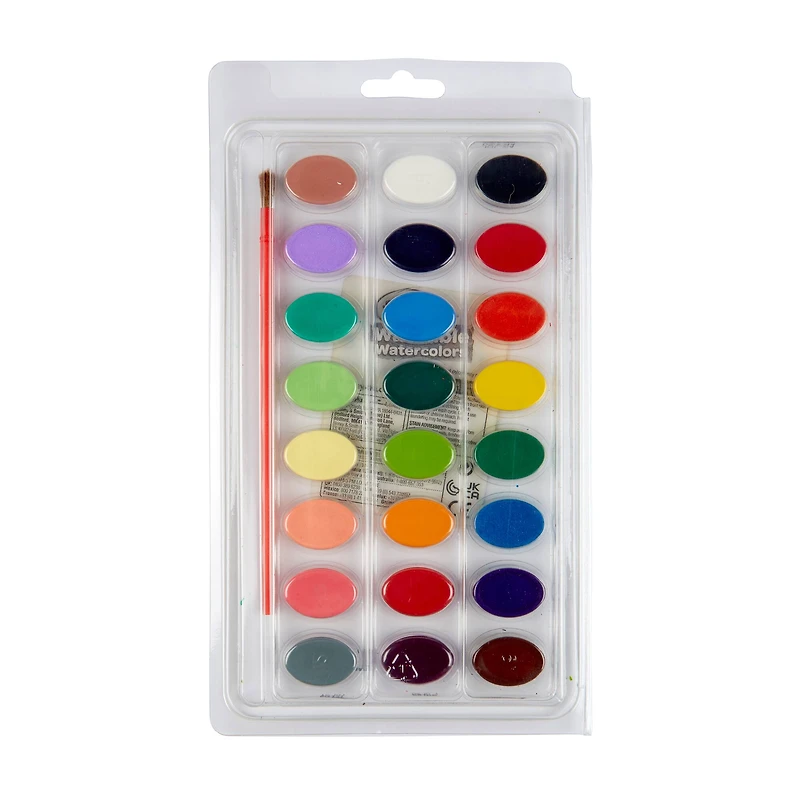 Crayola® 24 Color Washable Watercolor Set