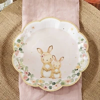Kate Aspen® 7'' Pink Woodland Baby Premium Paper Plates, 16ct.
