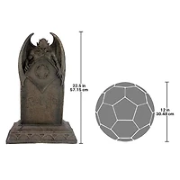 Design Toscano The Vampire Demon Tombstone Statue