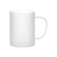 Craft Express 15oz. Frosted White Glass Mug, 4ct.