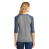 District® Women's Perfect Tri® 3/4-Sleeve Raglan Adult T-Shirt