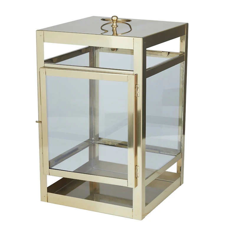 21" Contemporary Pillar Lantern