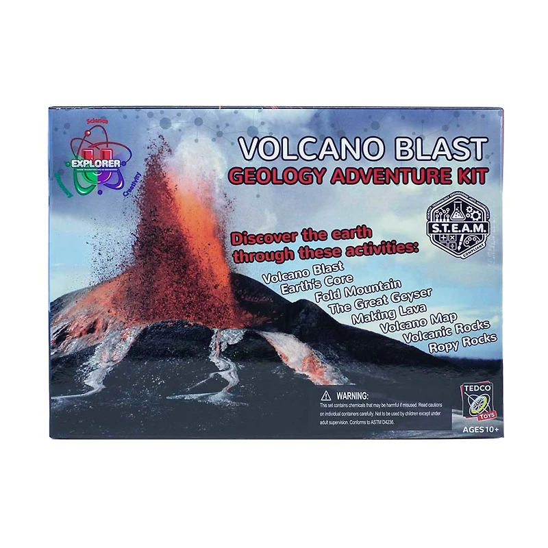 Explorer-U Volcano Blast Geology Adventure Kit