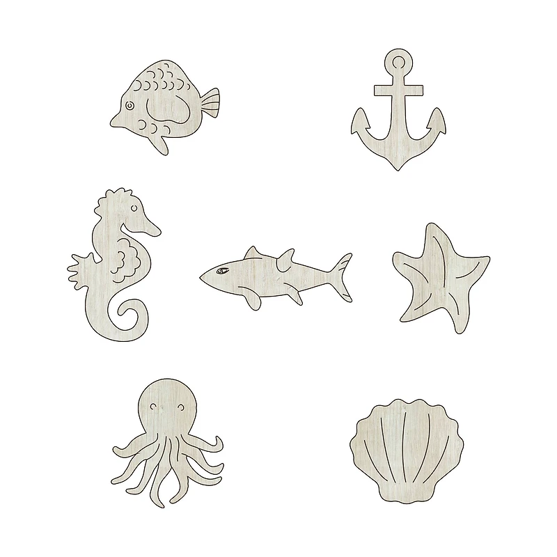 Wooden Jigsaw Puzzle - Fish: 404 Pcs