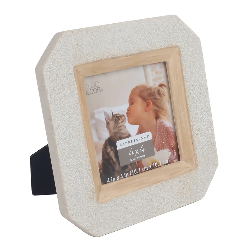 Expressions™ Light Gray Stone Frame by Studio Décor®