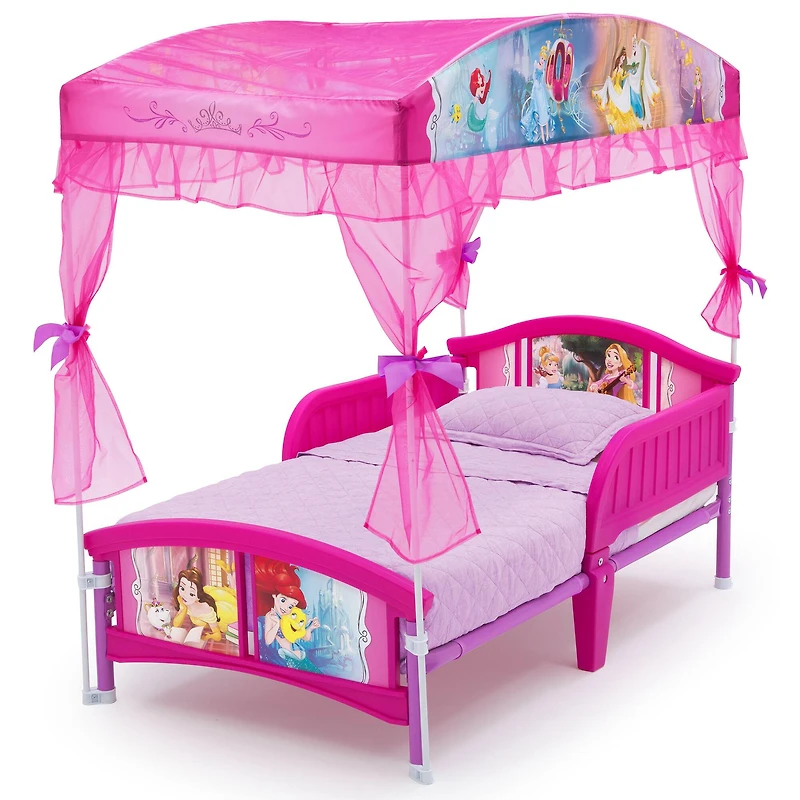 Disney® Princess Canopy Toddler Bed