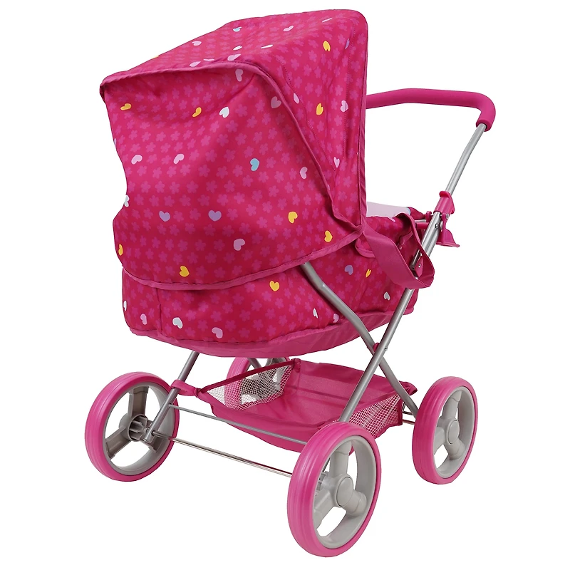 509 Crew Garden Doll Pram with Large Canopy