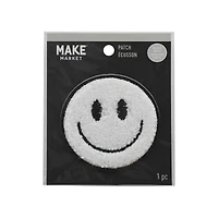 3" Chenille Smile Iron On Patch by Make Market®