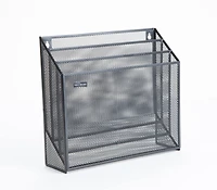 Mind Reader 3-Tier Vertical Mesh Wall File Holder