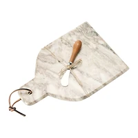 Hello Honey® Marble Cheese & Cutting Board with Canapé Knife