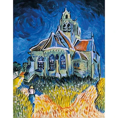The Church at Auvers Relief Painting Kit by Artist's Loft®