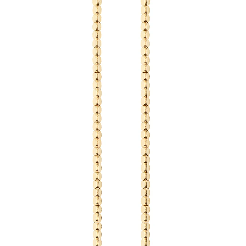 12 Pack: Gold Metal Irregular Shape Beads, 3mm by Bead Landing™