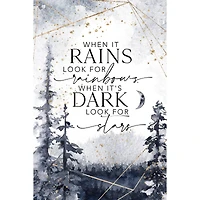 When It Rains Plaque