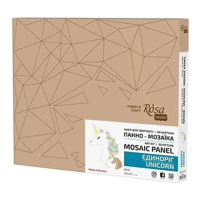 Rosa Talent Unicorn 2 Painting Your Puzzle Mosaic Art Kit