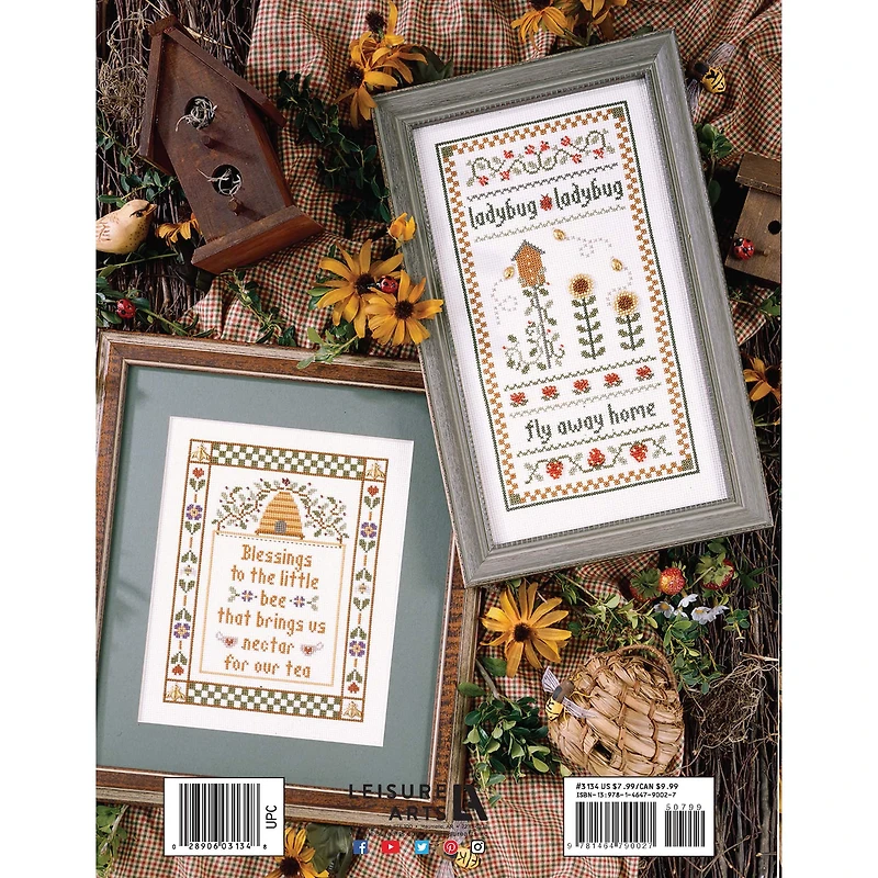 Leisure Arts® Cross Stitch Joy in the Journey Book
