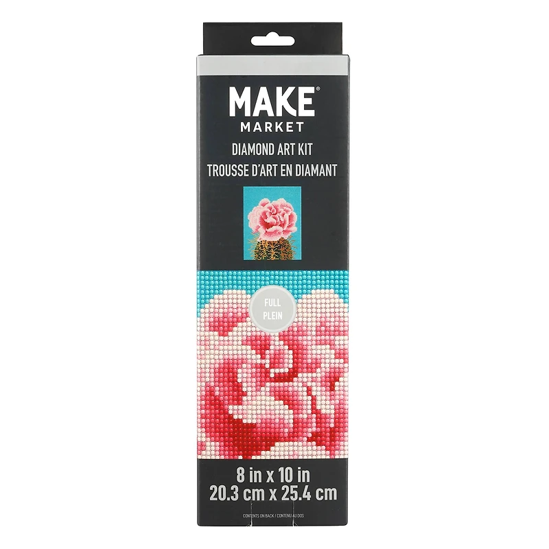 Flower Cactus Painting Diamond Art by Make Market®